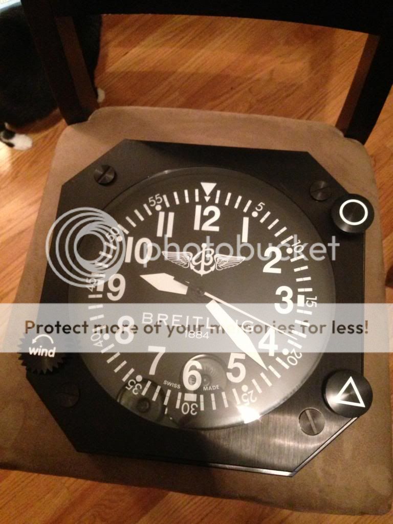 FS BREITLING & OMEGA Dealer Wall Clocks! OEM and AUTHENTIC!